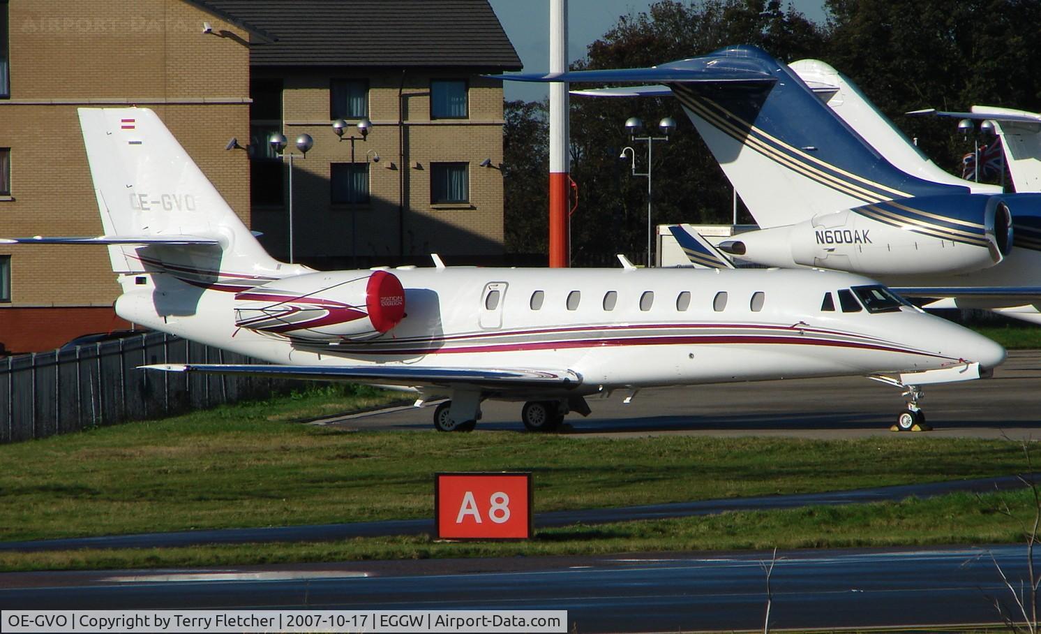 OE-GVO, 2007 Cessna 680 Citation Sovereign C/N 680-0145, Sleek Cessna Sovereign