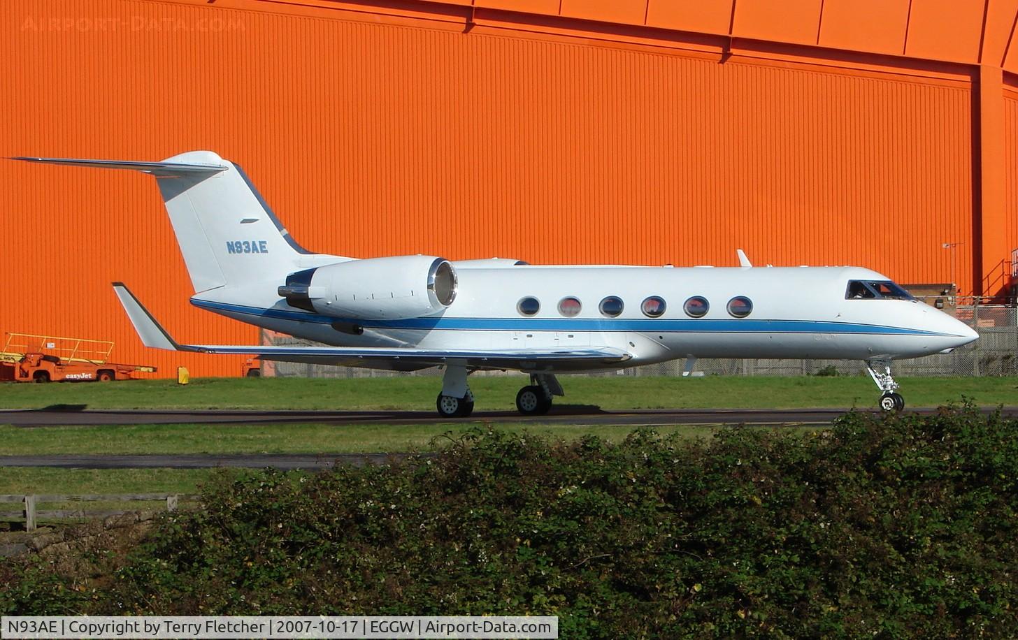 N93AE, 1996 Gulfstream Aerospace G-IV C/N 1302, Gulfstream 4