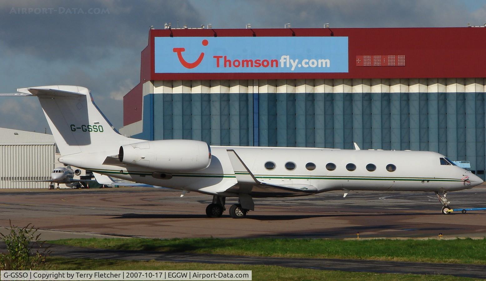 G-GSSO, 2004 Gulfstream Aerospace GV-SP (G550) C/N 5019, Gulfsteam 1159C