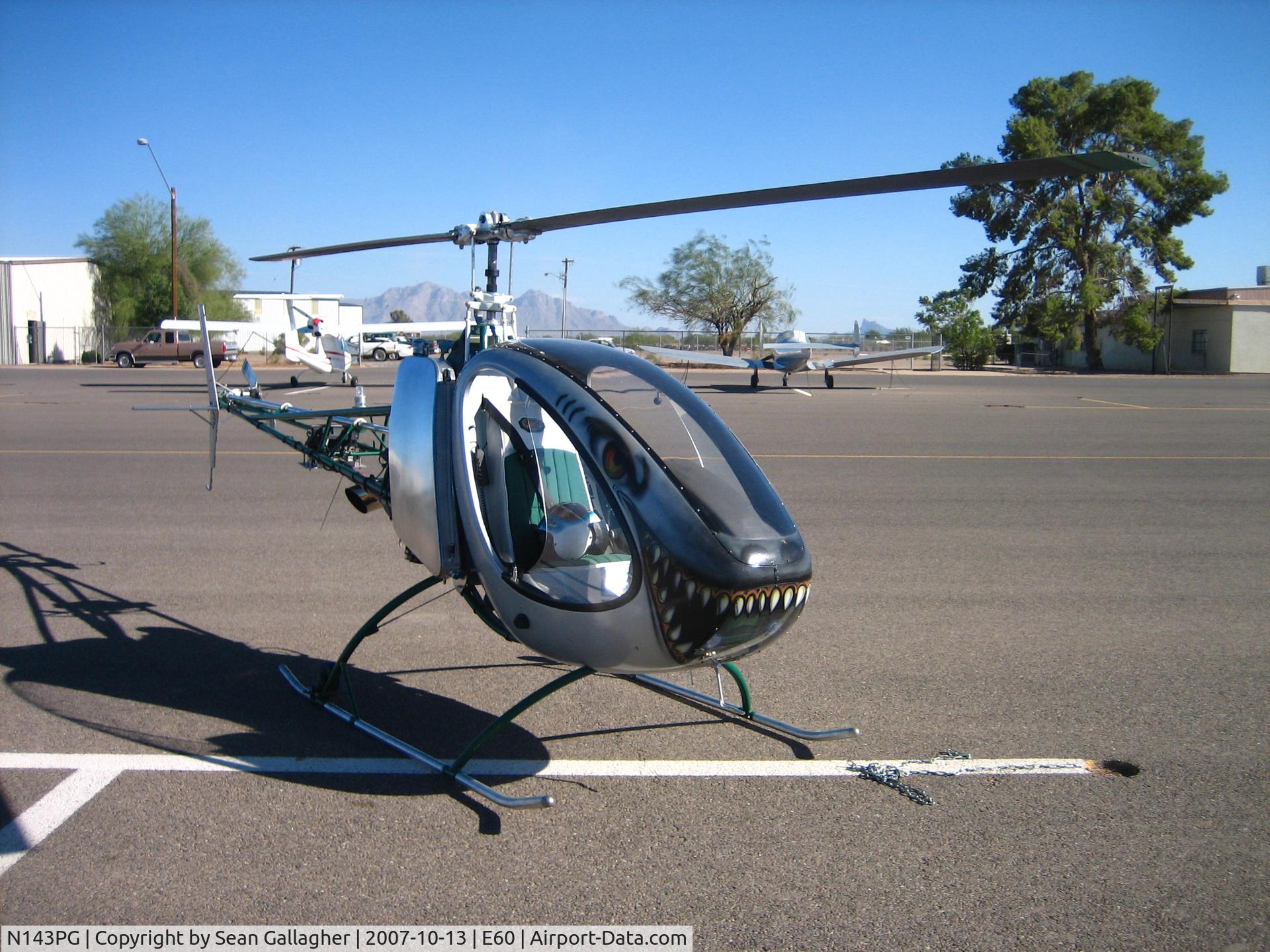 N143PG, 2007 Eagle R & D Helicycle C/N 3-27, Sweet Experimental