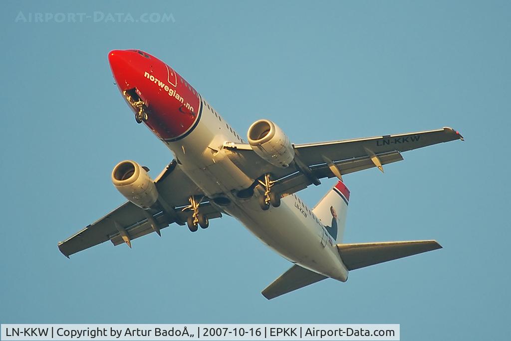 LN-KKW, 1989 Boeing 737-3K9 C/N 24213, Norwegian