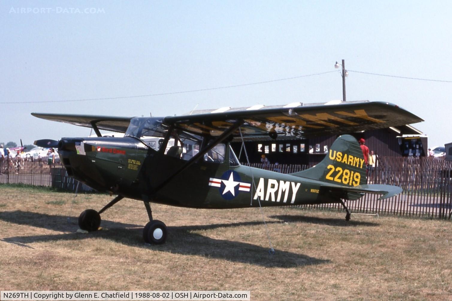N269TH, Cessna 305A C/N 22819, With old call sign, N5073Z, at the EAA Fly In