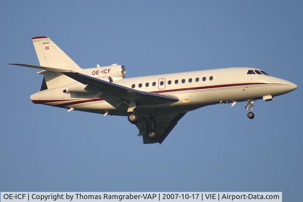 OE-ICF, 1987 Dassault Falcon 900 C/N 22, Comtel Air Dassault Falcon 900