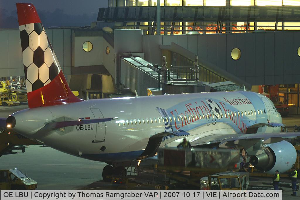 OE-LBU, 2001 Airbus A320-214 C/N 1478, Austrian Airlines Airbus A320