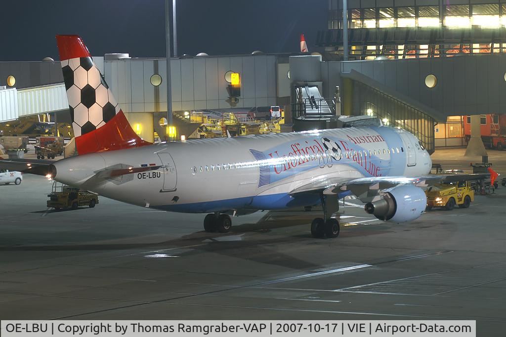 OE-LBU, 2001 Airbus A320-214 C/N 1478, Austrian Airlines Airbus A320