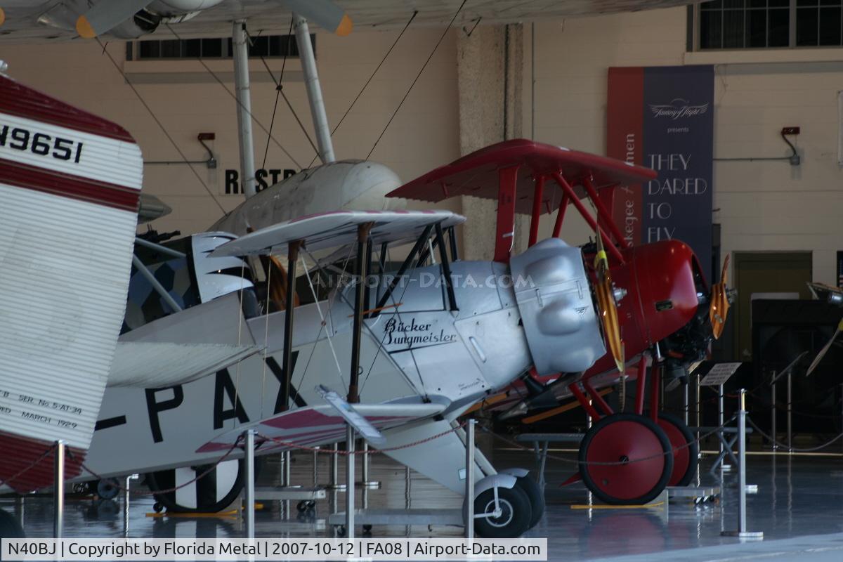 N40BJ, 1937 Bucker Bu-133C Jungmeister C/N 4, BU-133