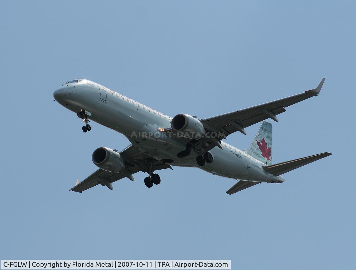 C-FGLW, 2006 Embraer 190AR (ERJ-190-100IGW) C/N 19000022, Air Canada