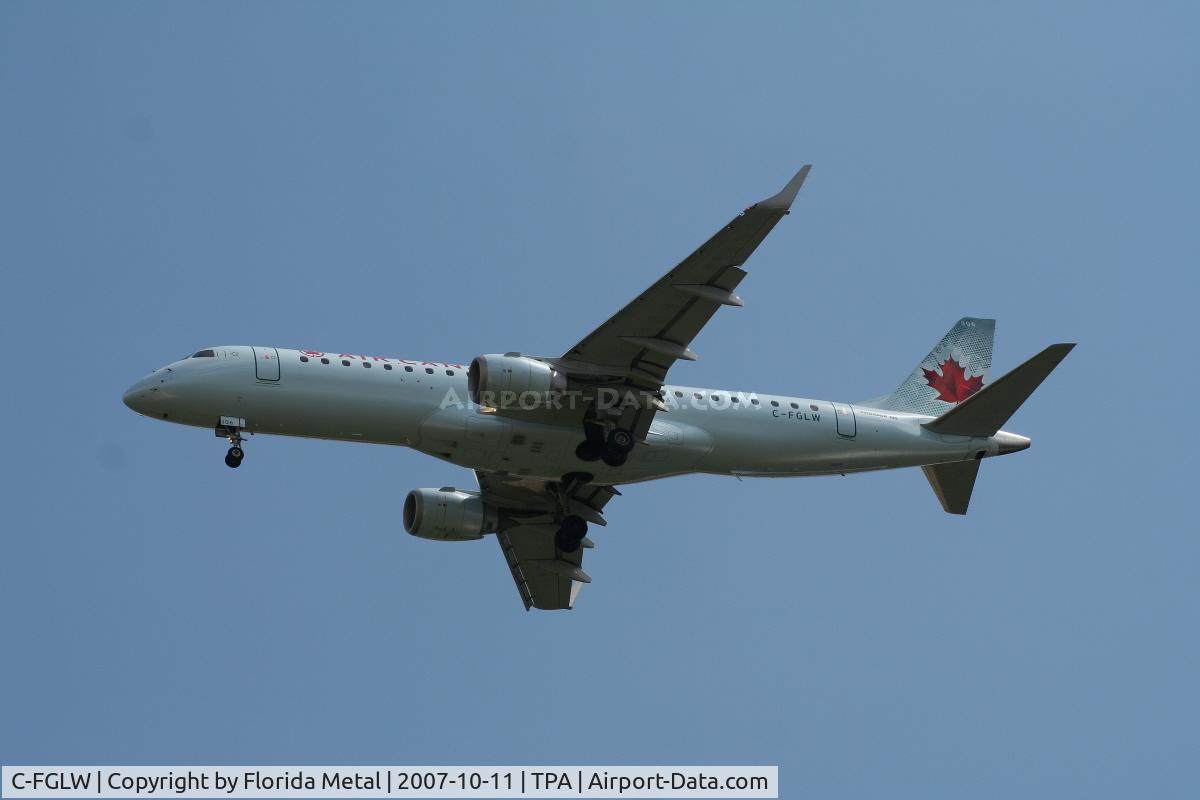 C-FGLW, 2006 Embraer 190AR (ERJ-190-100IGW) C/N 19000022, Air Canada