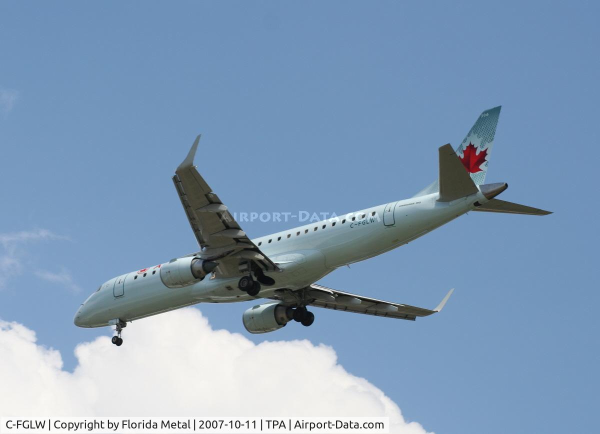 C-FGLW, 2006 Embraer 190AR (ERJ-190-100IGW) C/N 19000022, Air Canada