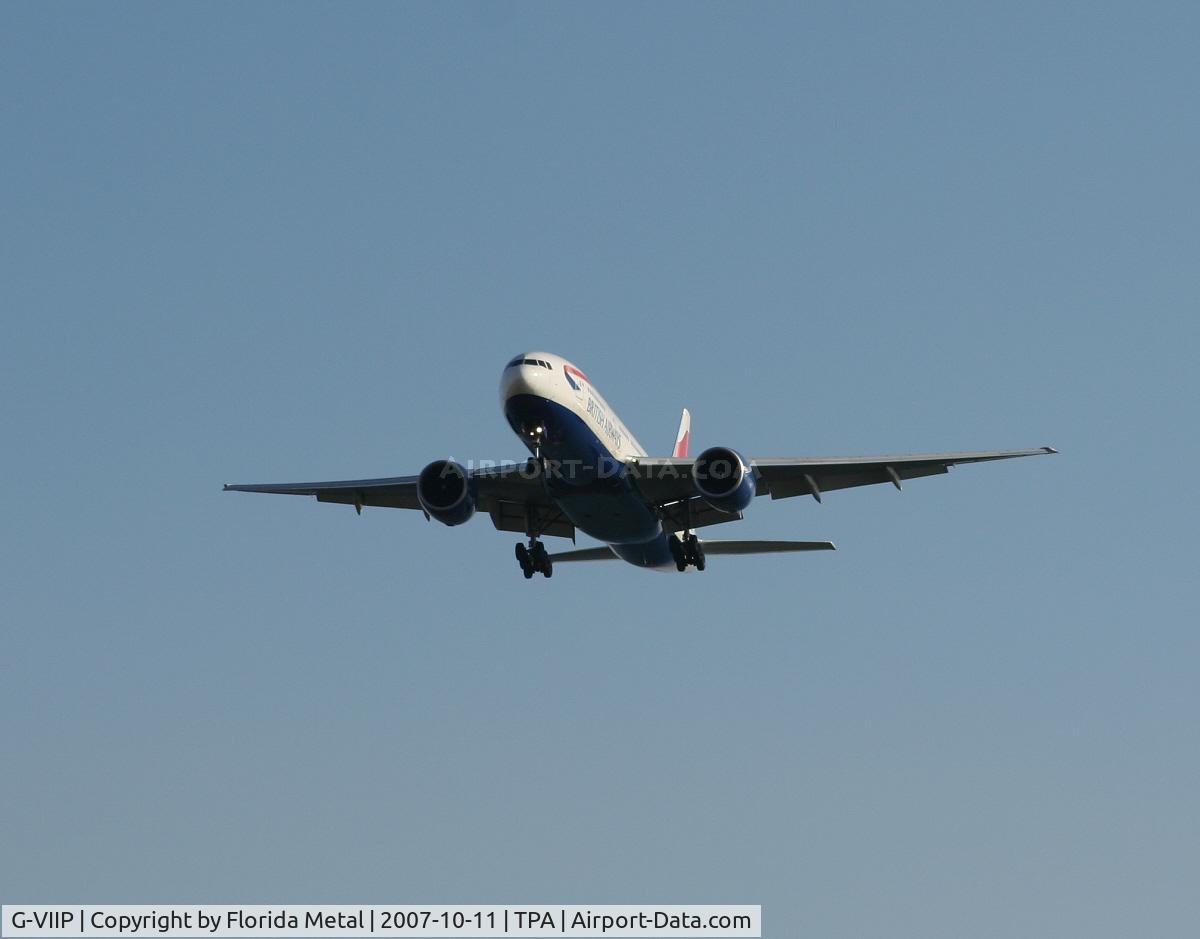 G-VIIP, 1999 Boeing 777-236 C/N 29321, British