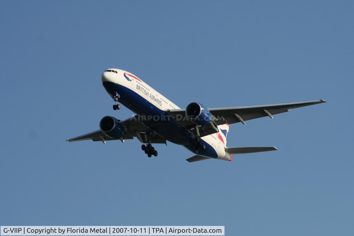 G-VIIP, 1999 Boeing 777-236 C/N 29321, British