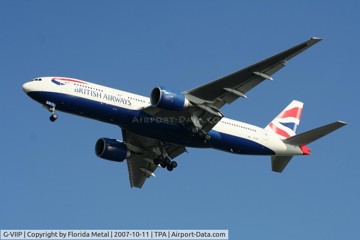G-VIIP, 1999 Boeing 777-236 C/N 29321, British