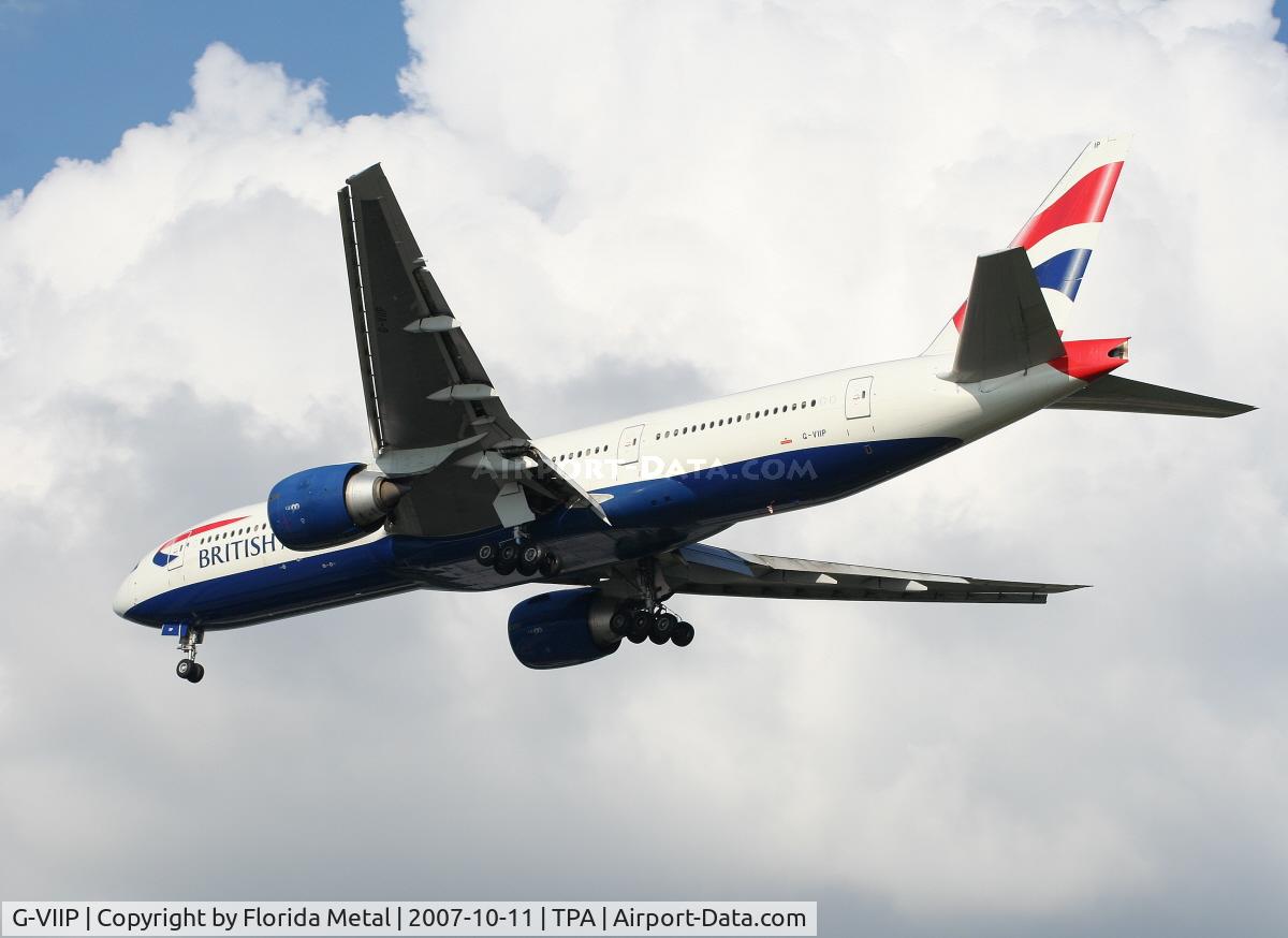G-VIIP, 1999 Boeing 777-236 C/N 29321, British