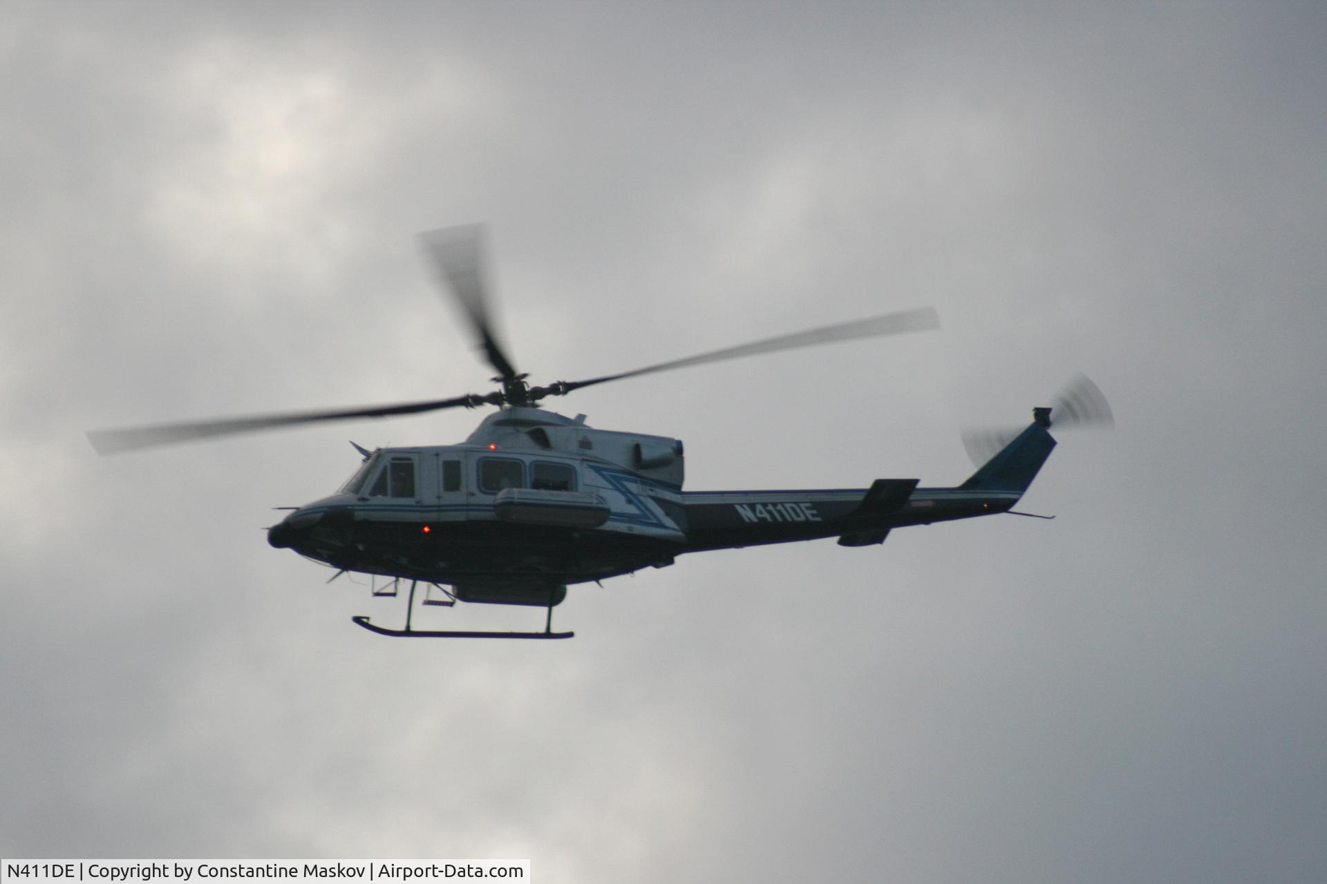 N411DE, 1991 Bell 412 C/N 36030, 412 survey heli in Portland, OR