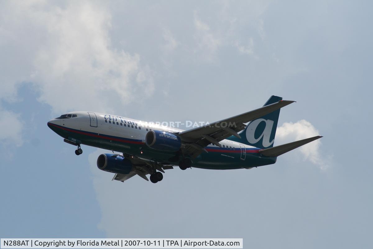 N288AT, 2006 Boeing 737-7BD C/N 33924, Air Tran