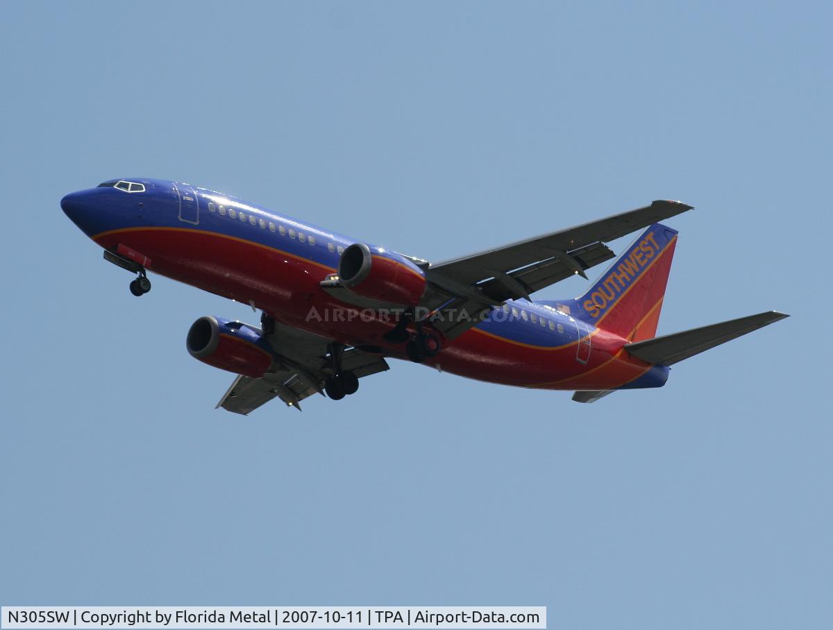 N305SW, 1985 Boeing 737-3H4 C/N 22945, Southwest