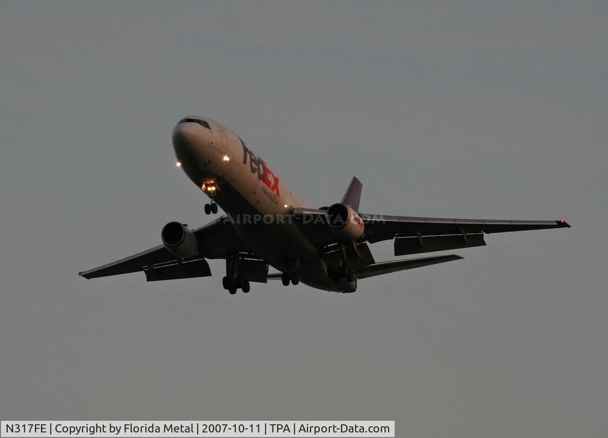 N317FE, 1979 McDonnell Douglas DC-10-30F C/N 46835, Fed Ex
