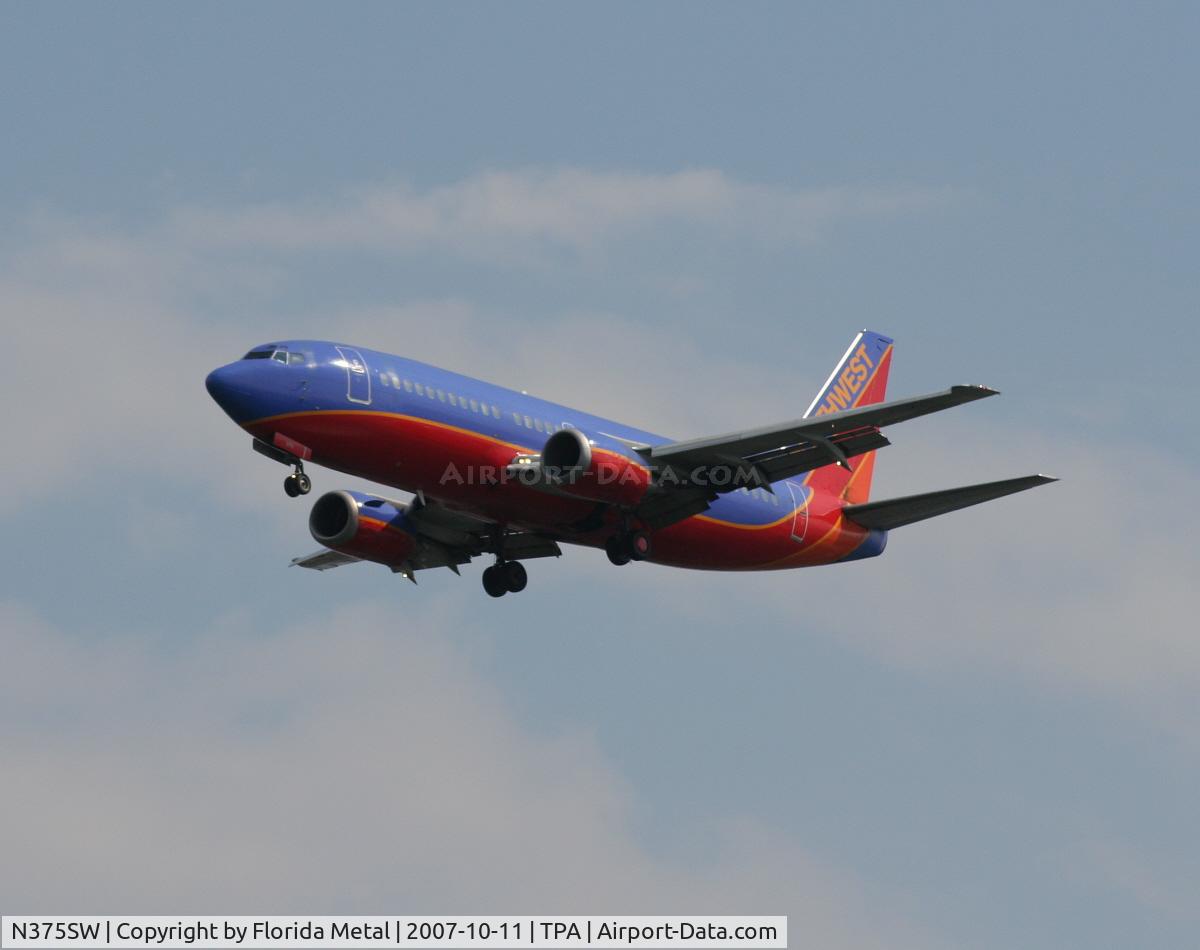 N375SW, 1993 Boeing 737-3H4 C/N 26583, Southwest