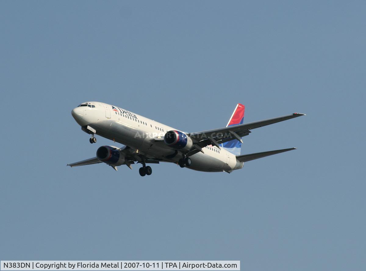 N383DN, 1999 Boeing 737-832 C/N 30346, Delta
