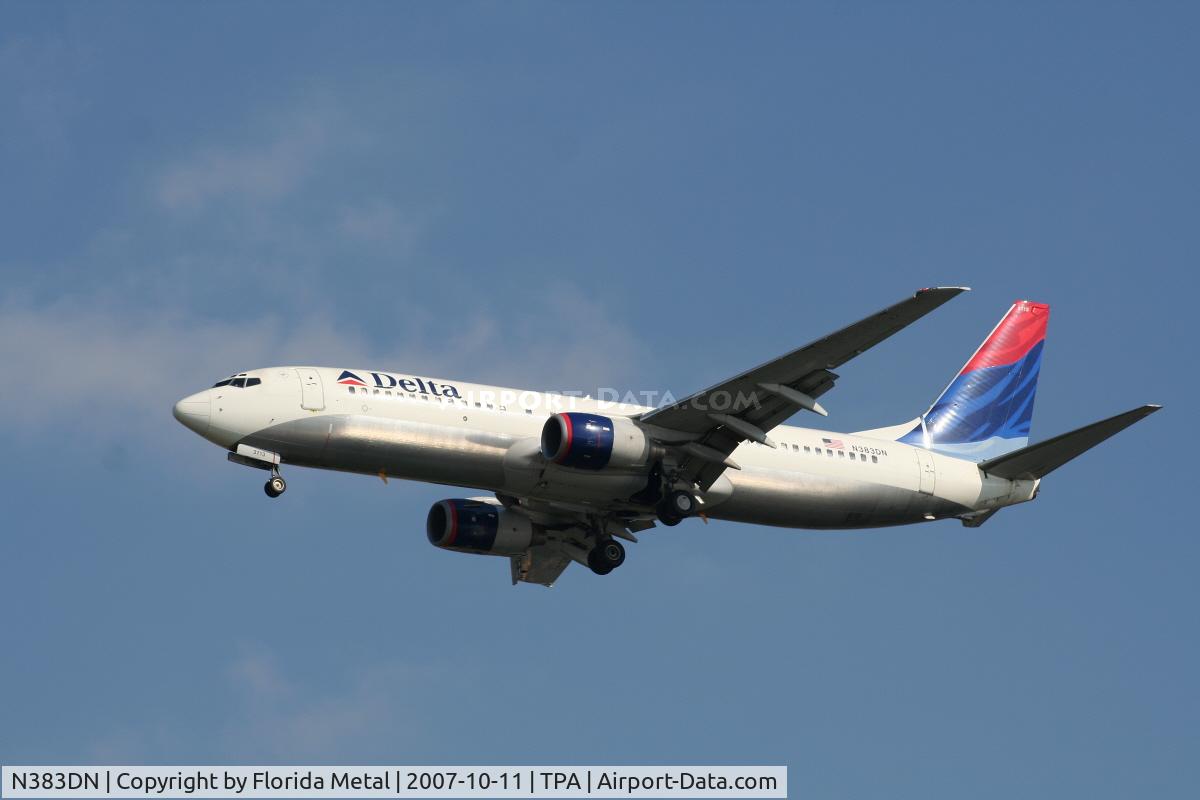 N383DN, 1999 Boeing 737-832 C/N 30346, Delta