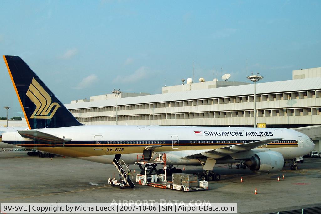 9V-SVE, 2001 Boeing 777-212/ER C/N 30870, At Changi