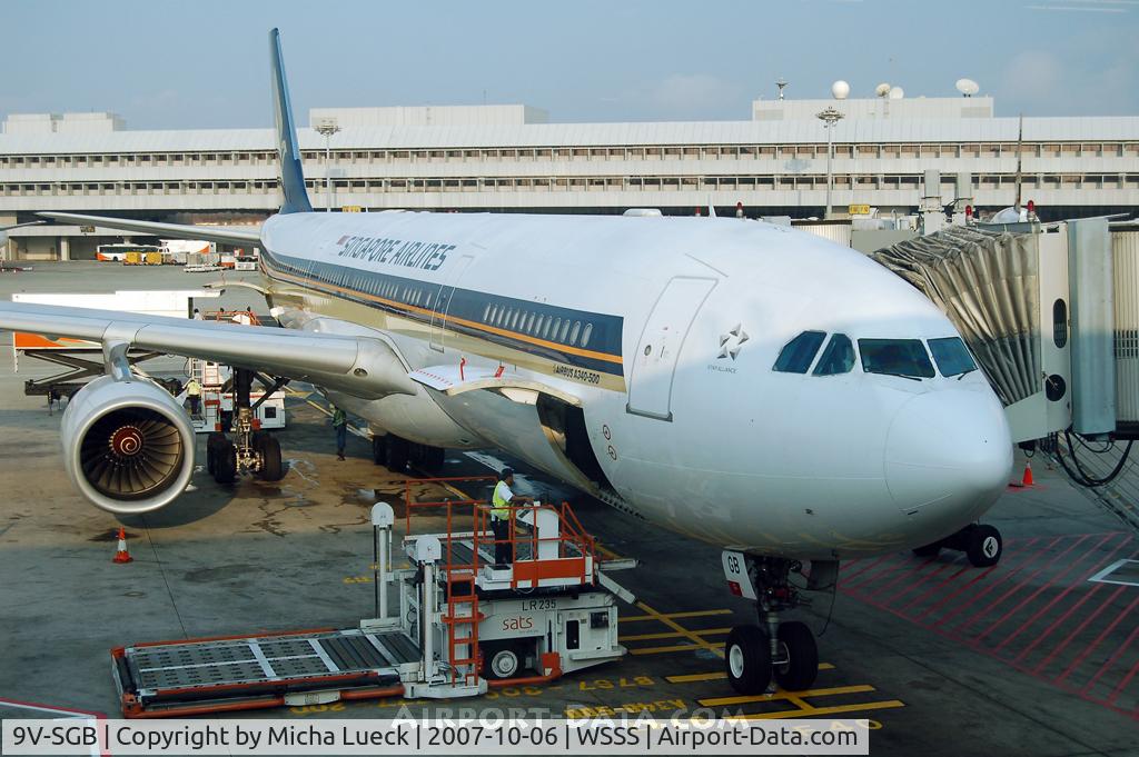 9V-SGB, 2003 Airbus A340-541 C/N 499, Ultra longhaul A 340-500