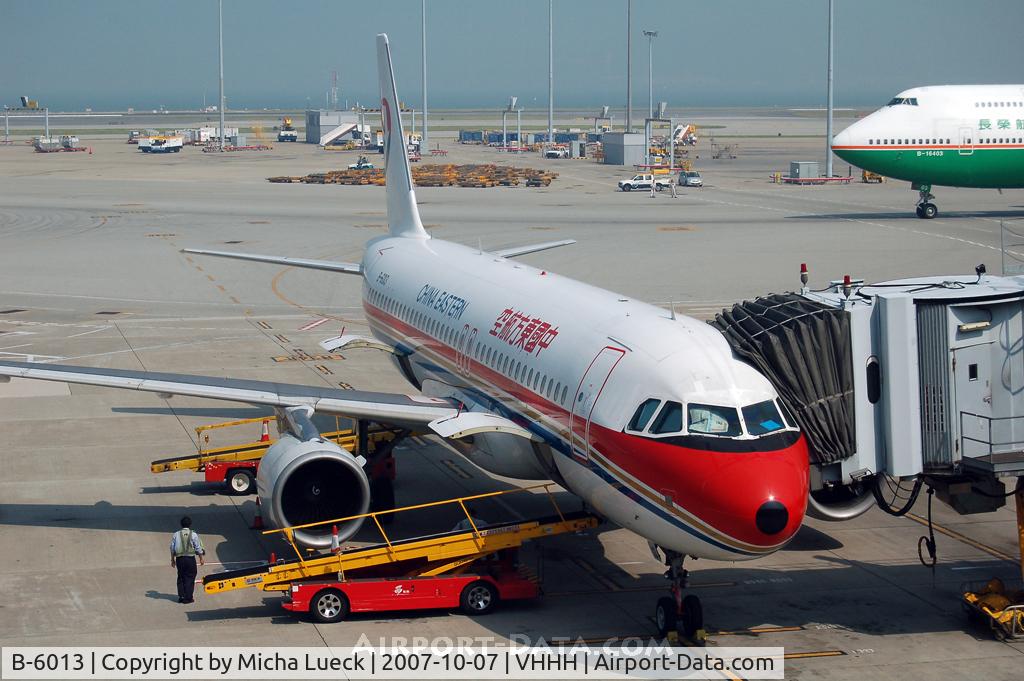 B-6013, 2004 Airbus A320-214 C/N 2244, At Hong Kong