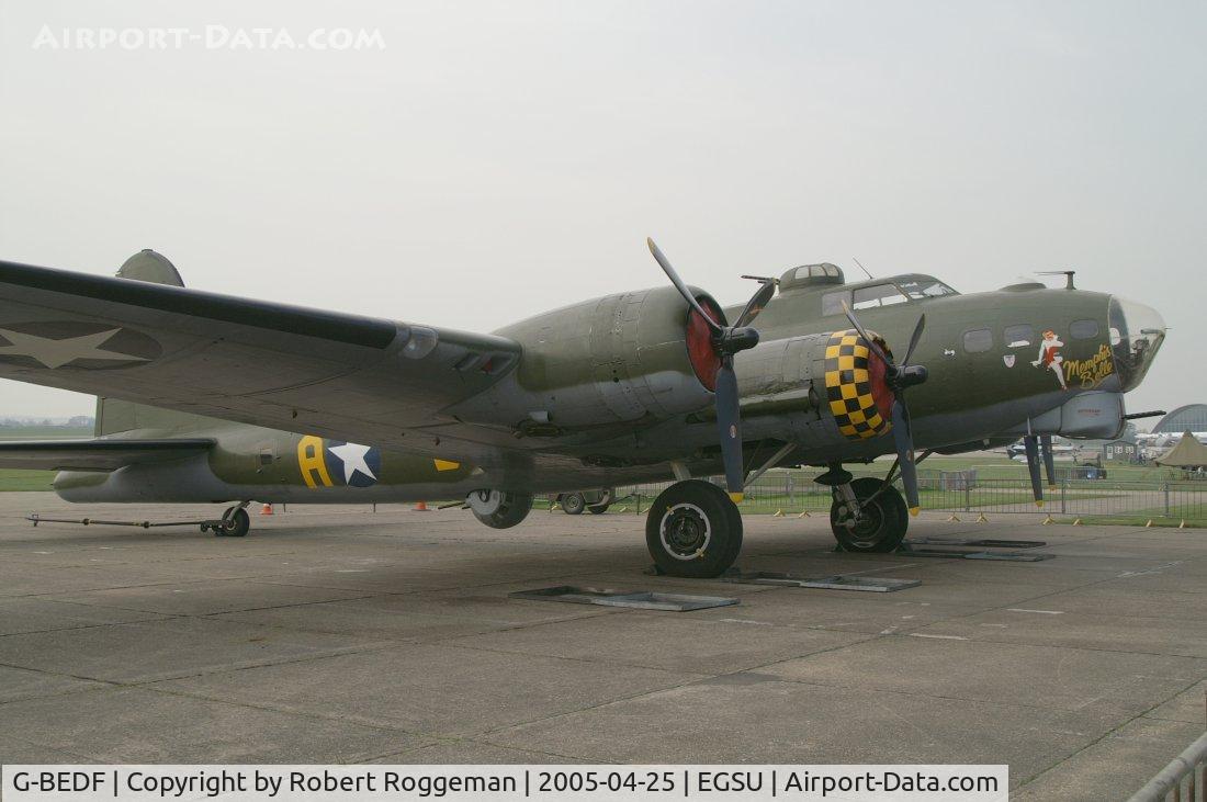 G-BEDF, 1944 Boeing B-17G Flying Fortress C/N 8693, Sally B