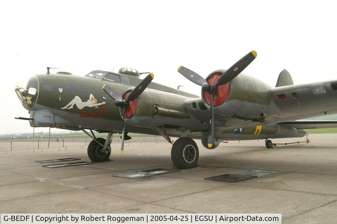 G-BEDF, 1944 Boeing B-17G Flying Fortress C/N 8693, Sally B