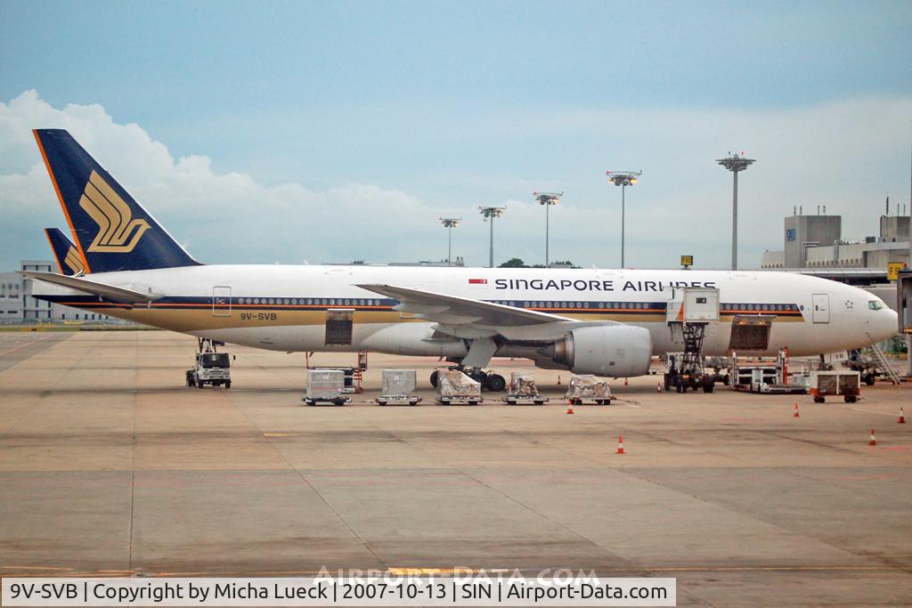 9V-SVB, 2001 Boeing 777-212/ER C/N 28525, At Changi