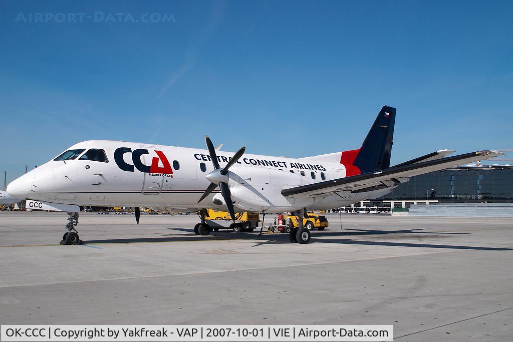 OK-CCC, 1990 Saab 340B C/N 340B-208, Central Connect Saab 340