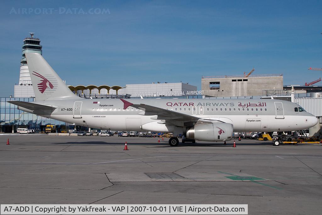 A7-ADD, 2002 Airbus A320-232 C/N 1895, Qatar Airway Airbus 320