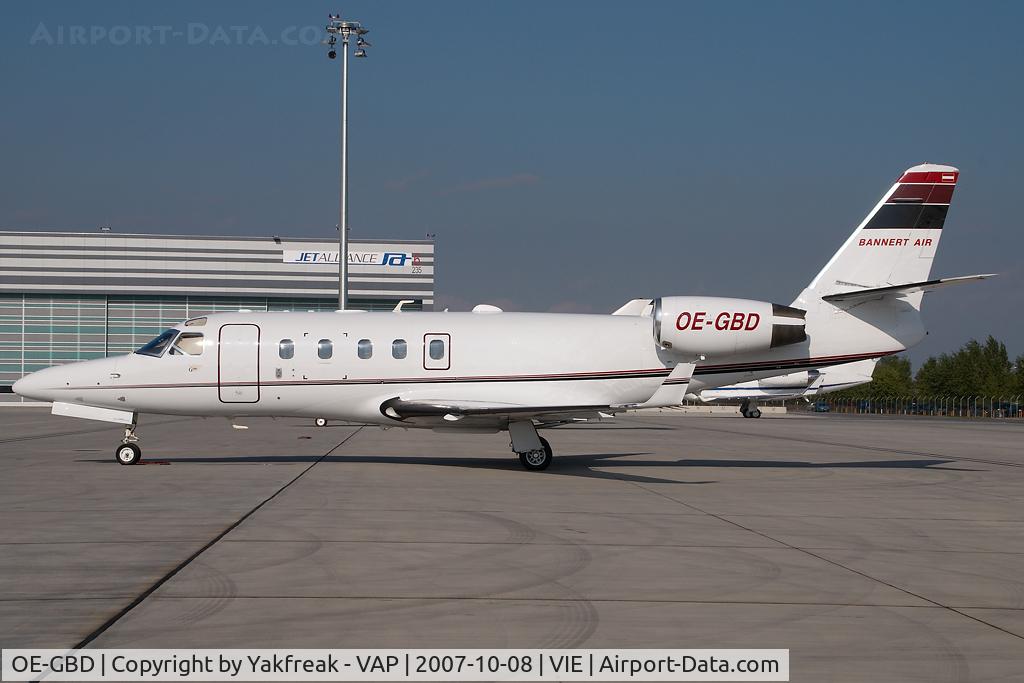 OE-GBD, 2000 Israel Aircraft Industries IAI-1125A Astra SPX C/N 133, Bannert Air Astra