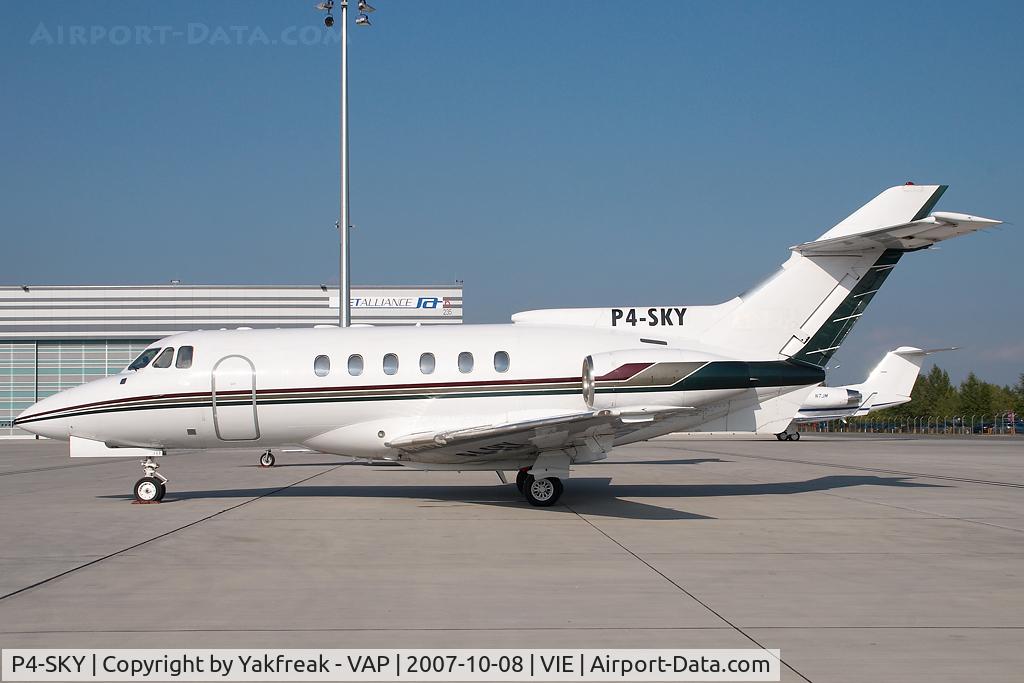 P4-SKY, 1977 British Aerospace HS.125-700A C/N 257013, Bae 125