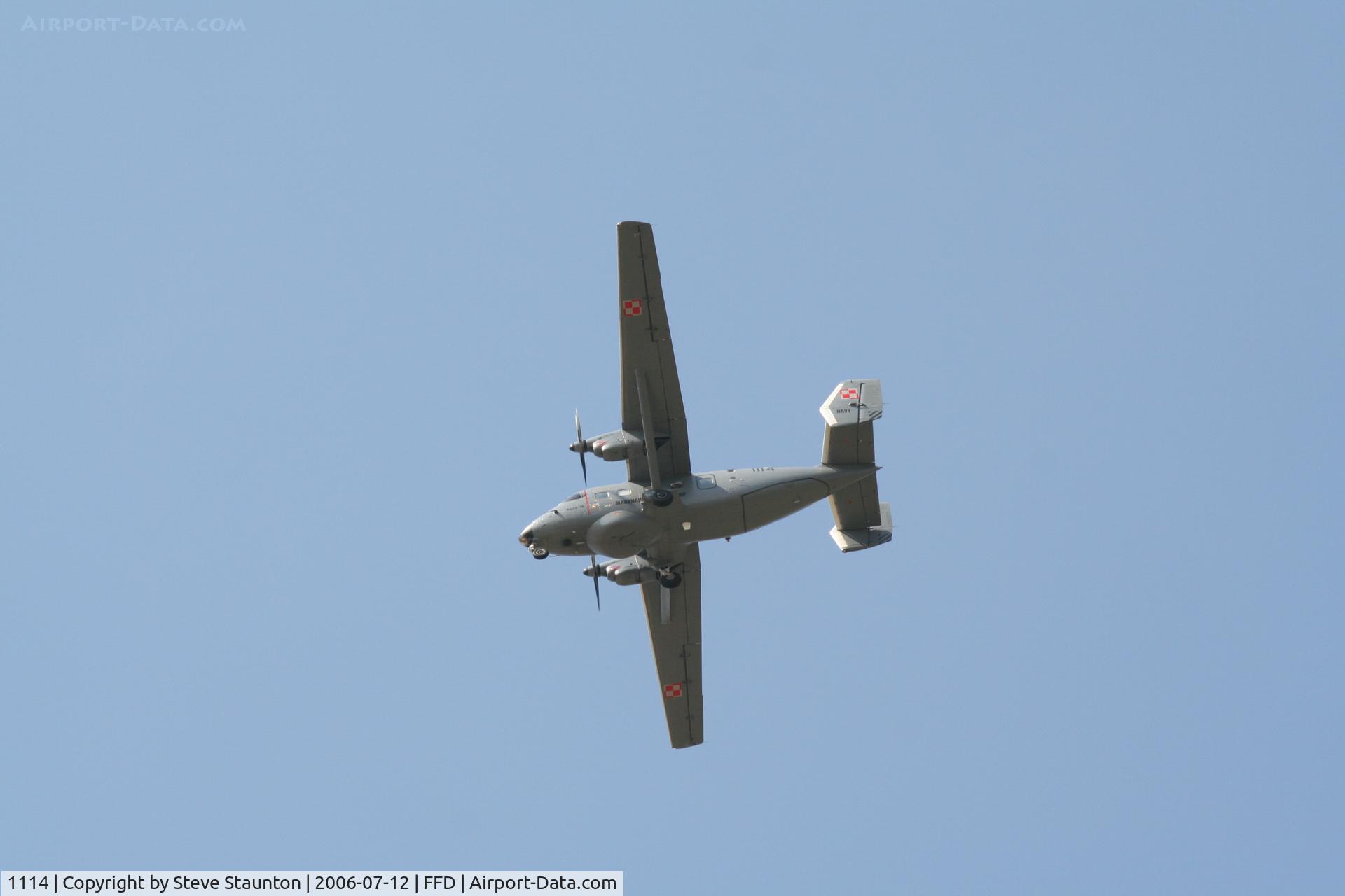 1114, PZL-Mielec M-28B1R Bryza 1R C/N AJG001-05, Royal International Air Tattoo 2006
