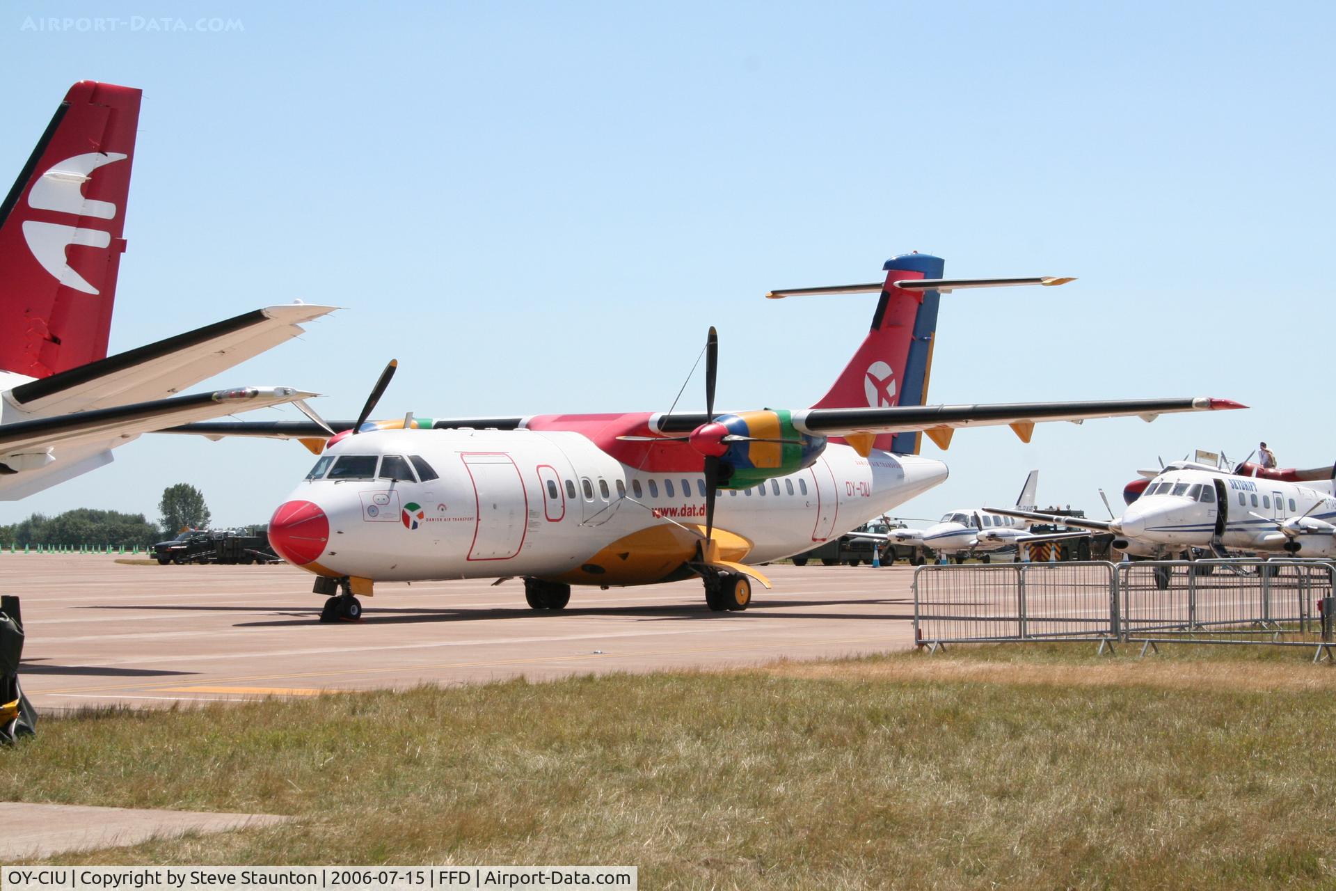 OY-CIU, 1988 ATR 42-312 C/N 112, Royal International Air Tattoo 2006