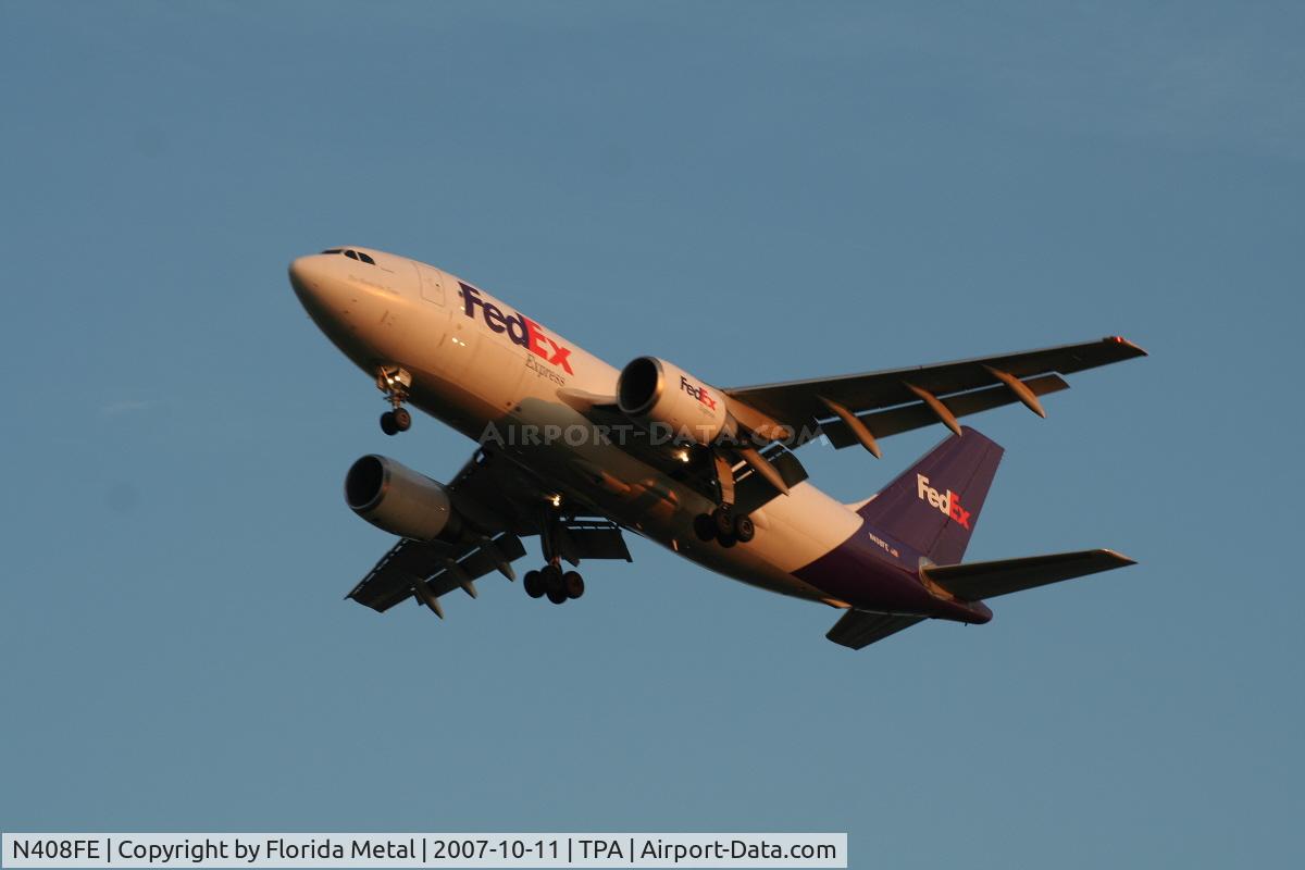 N408FE, 1983 Airbus A310-203 C/N 257, Fed Ex