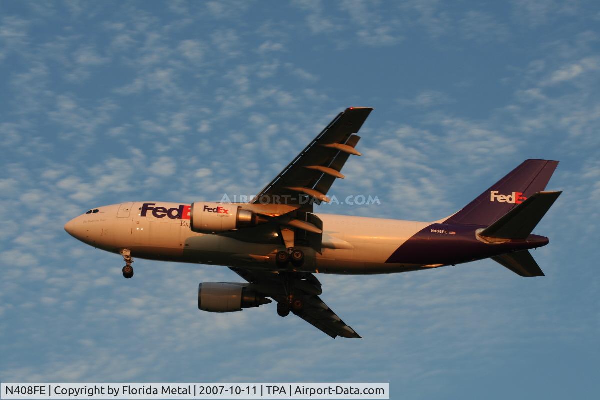 N408FE, 1983 Airbus A310-203 C/N 257, Fed Ex
