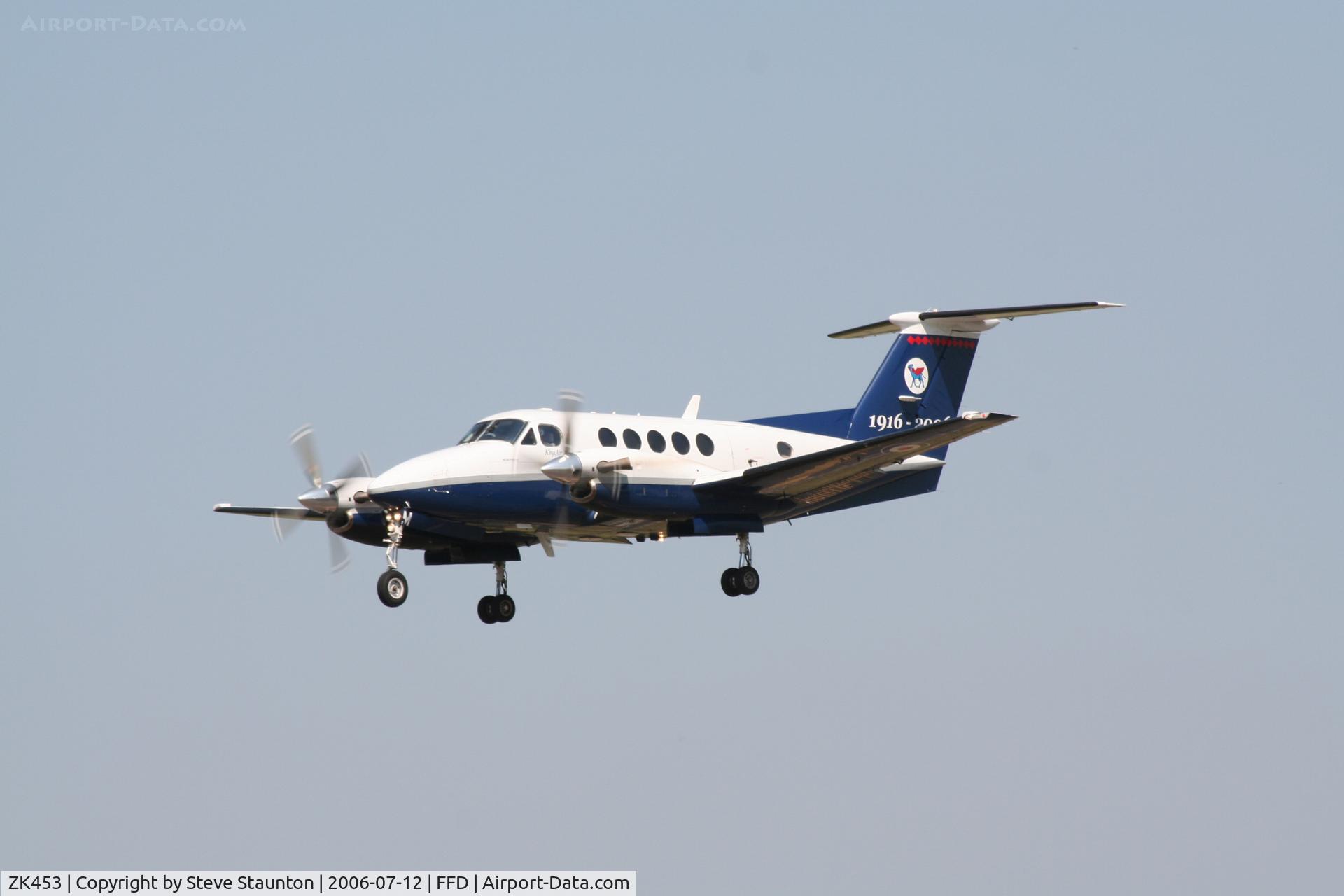 ZK453, 2003 Raytheon B200 King Air C/N BB-1833, Royal International Air Tattoo 2006