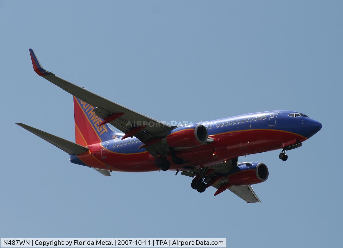 N487WN, 2004 Boeing 737-7H4 C/N 33854, Southwest
