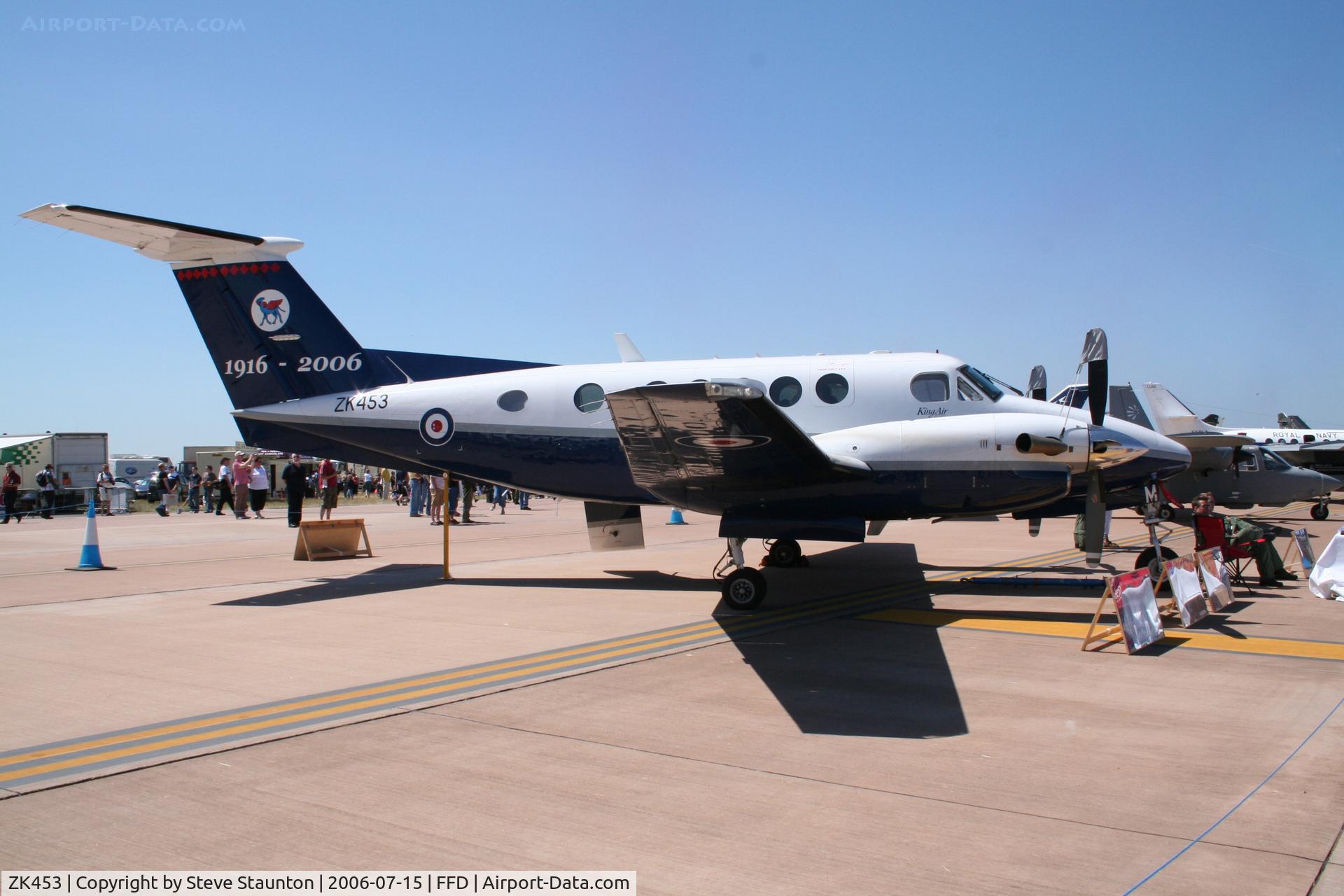 ZK453, 2003 Raytheon B200 King Air C/N BB-1833, Royal International Air Tattoo 2006