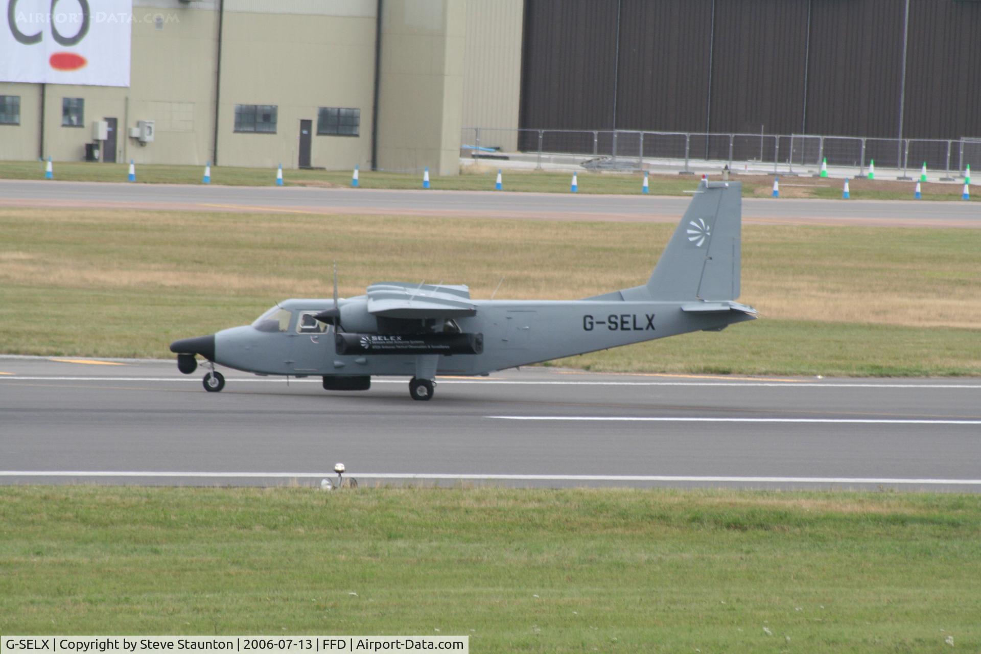 G-SELX, 1981 Pilatus Britten-Norman BN-2T Islander C/N 2118, Royal International Air Tattoo 2006