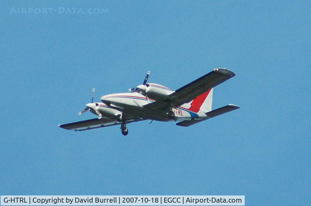 G-HTRL, 1983 Piper PA-34-220T Seneca III C/N 34-8333061, Piper - Landing