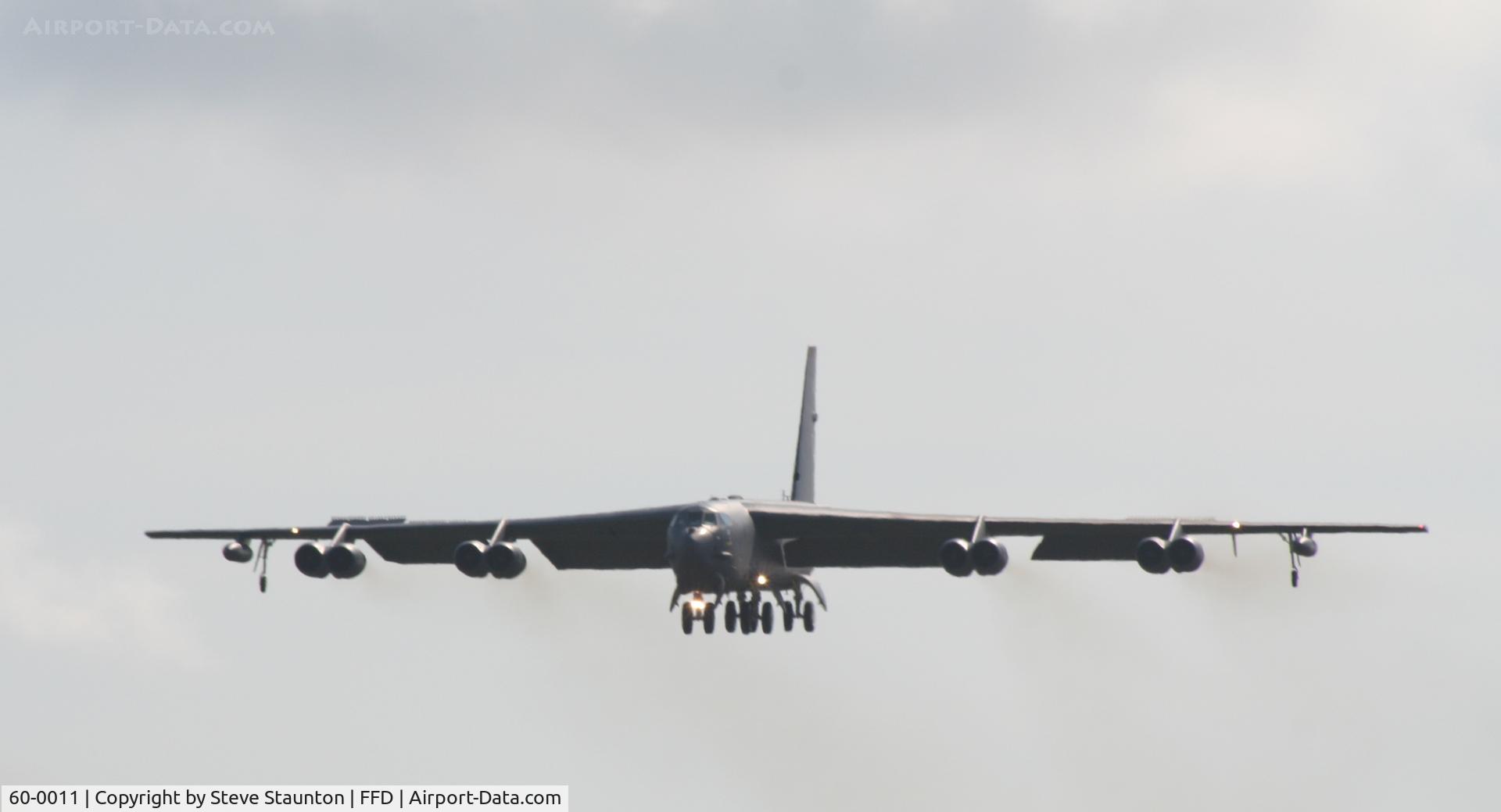 60-0011, 1960 Boeing B-52H Stratofortress C/N 464376, Royal International Air Tattoo 2006