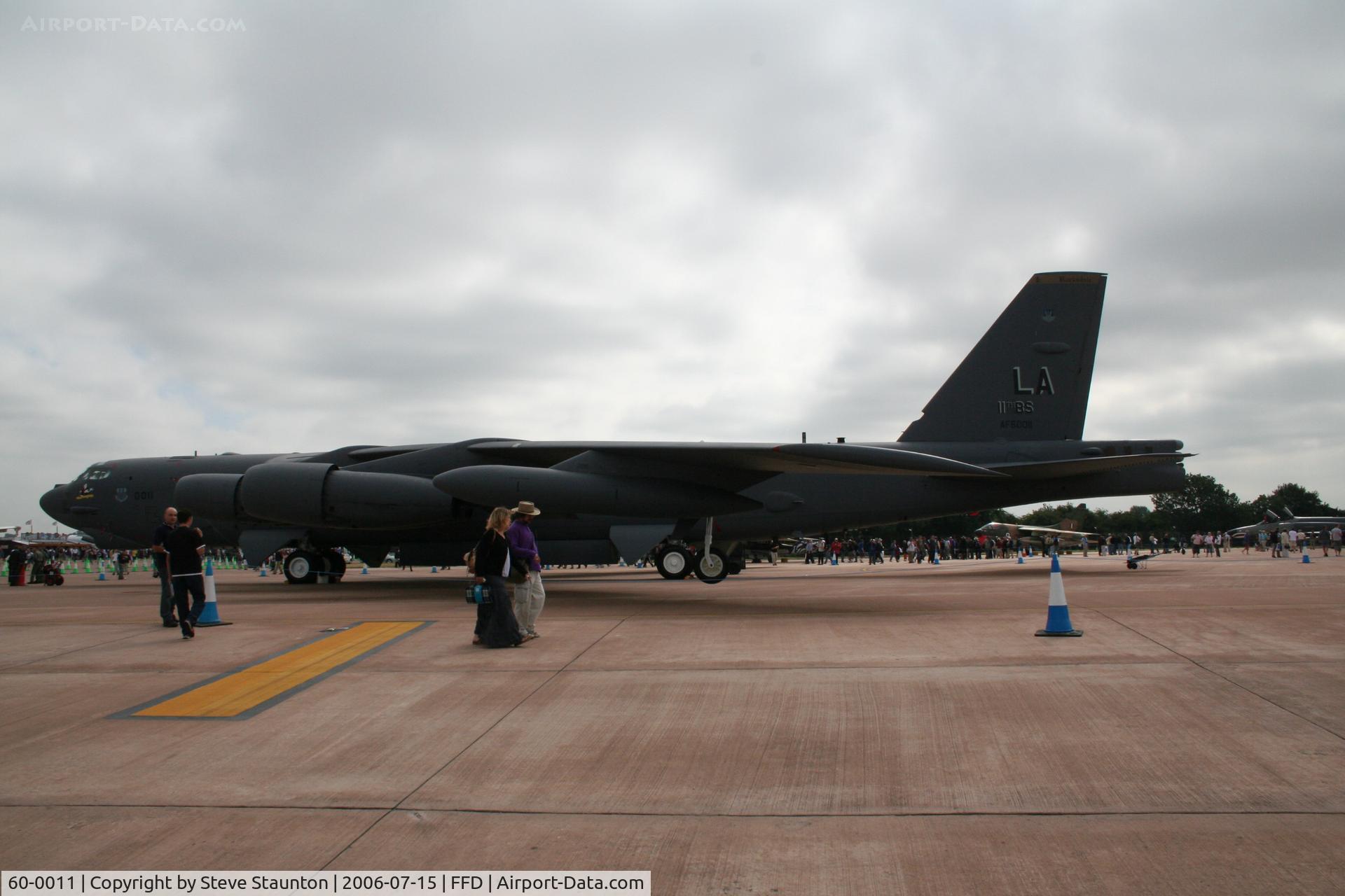 60-0011, 1960 Boeing B-52H Stratofortress C/N 464376, Royal International Air Tattoo 2006