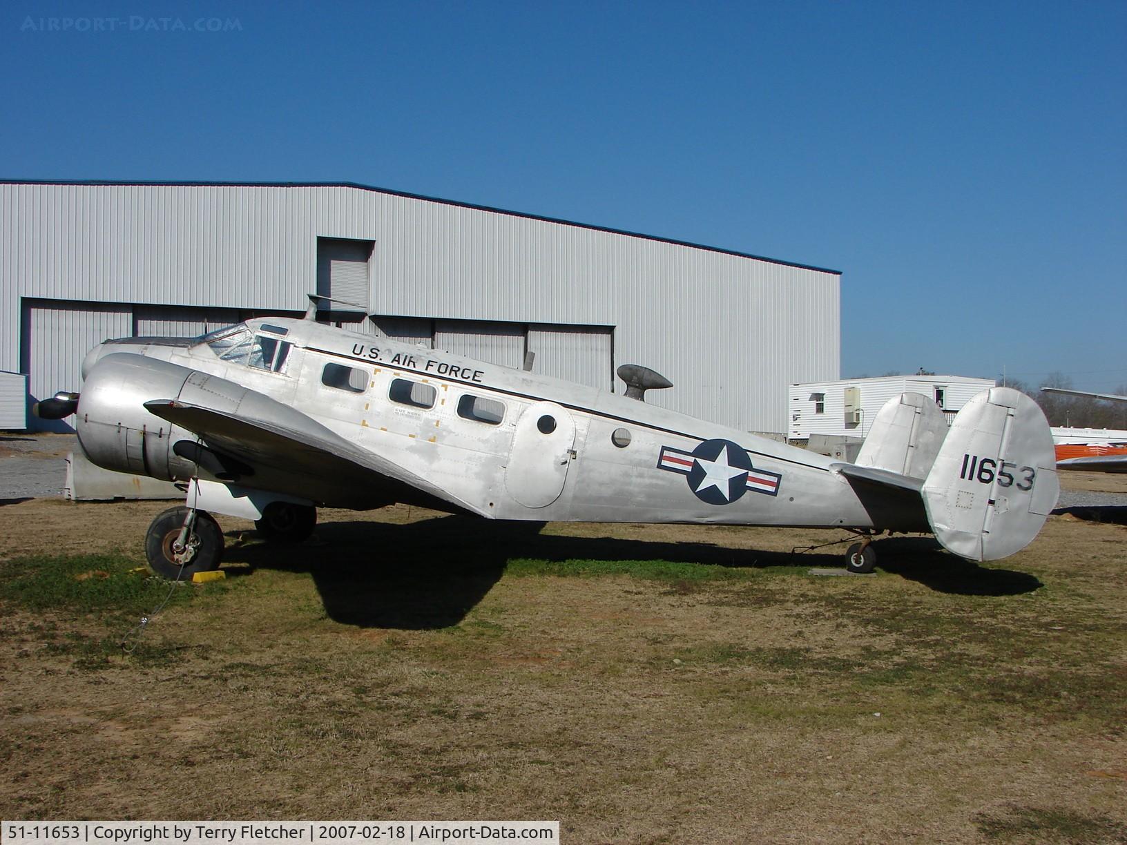 51-11653, 1951 Beech C-45G Expeditor C/N AF-210, Wonderful exhibits at the superb Warner Robbins Museum in Georgia