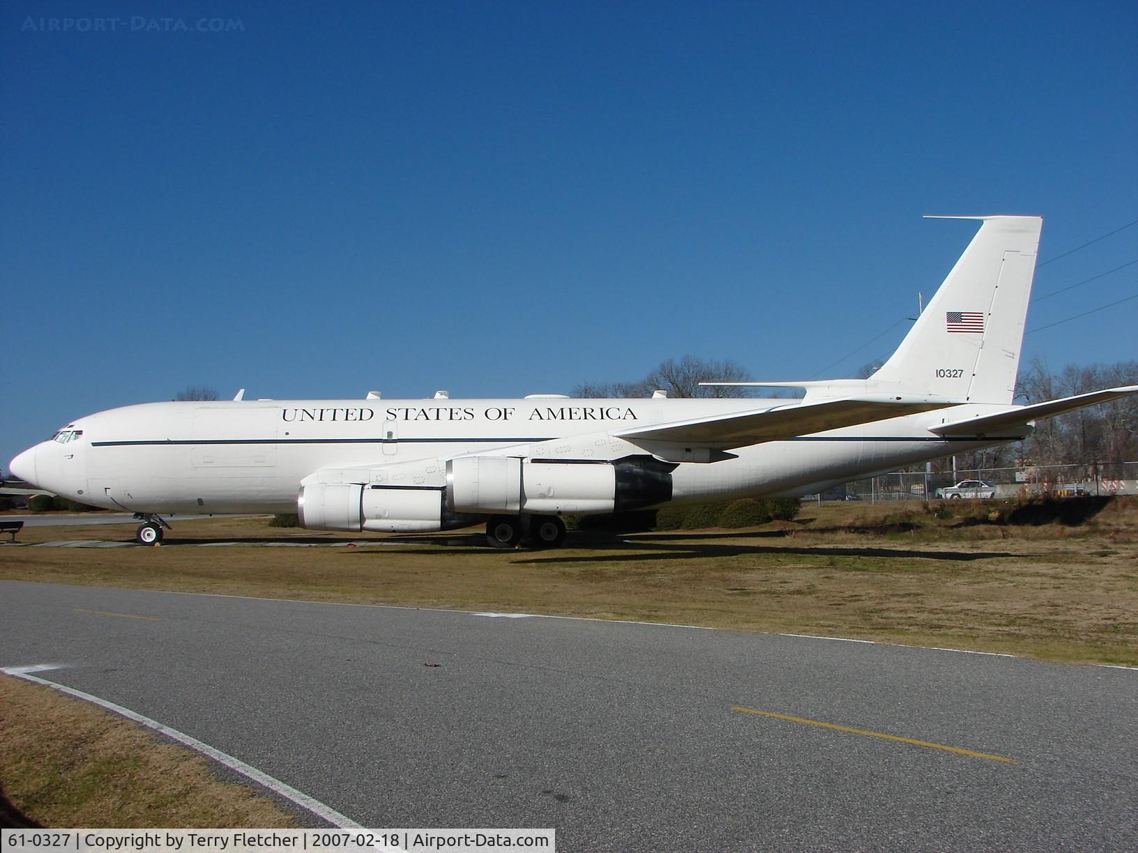 61-0327, 1961 Boeing EC-135N Stratolifter C/N 18234, Wonderful exhibits at the superb Warner Robbins Museum in Georgia