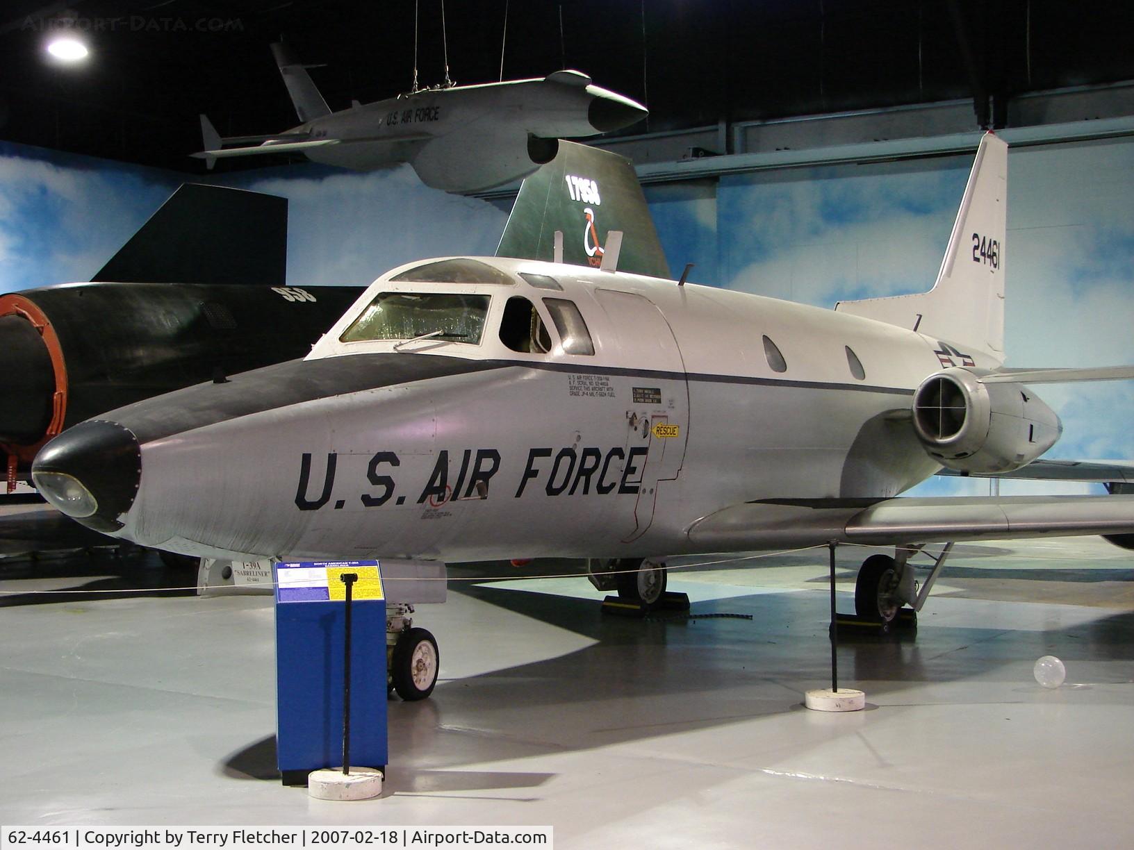 62-4461, 1962 North American CT-39A Sabreliner C/N 276-14, Wonderful exhibits at the superb Warner Robbins Museum in Georgia