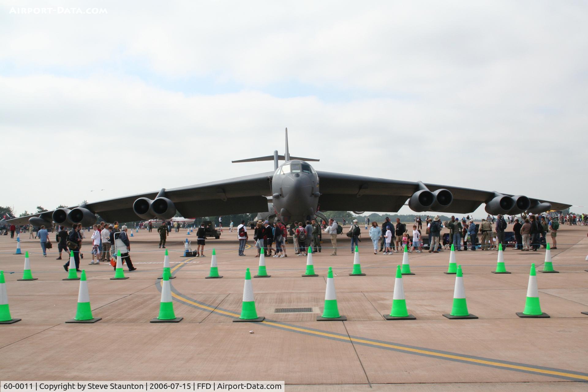 60-0011, 1960 Boeing B-52H Stratofortress C/N 464376, Royal International Air Tattoo 2006