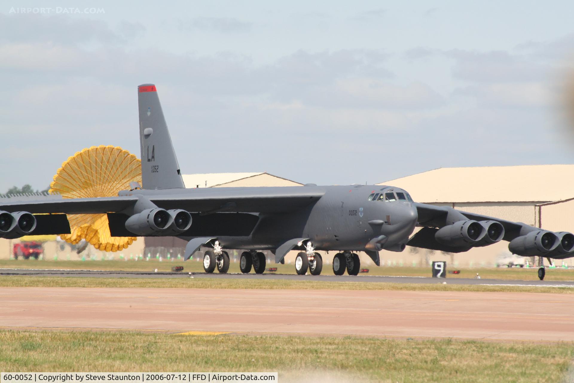 60-0052, 1960 Boeing B-52H Stratofortress C/N 464417, Royal International Air Tattoo 2006
